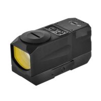BRESSER Omni-4 Red LED Inverted Waterproof Precision Reflex Sight,30 MOA, Black, 23-20400