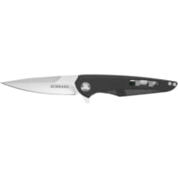 Schrade Delta Class Kinetic BLK Folder 8in with 3.5in AUS-8 Steel Blade and G10 Handle for EDC