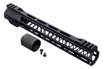 Image of TRYBE Defense AR-15 M-LOK 12in Extra Lightweight Handguard w/ Cut Away Rail, Black, 12 Inch, HDG12CR-BL