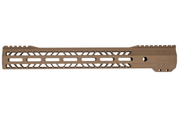 Image of TRYBE Defense AR-15 M-LOK 15in Extra Lightweight Handguard w/ Cut-Away Rail, Flat Dark Earth, 15 Inch, HDG15CR-FDE