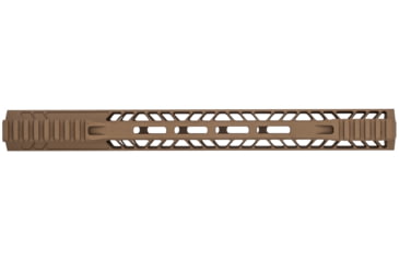 Image of TRYBE Defense AR-15 M-LOK 15in Extra Lightweight Handguard w/ Cut-Away Rail, Flat Dark Earth, 15 Inch, HDG15CR-FDE