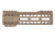 TRYBE Defense AR-15 M-LOK 7in Extra Lightweight Handguard w/ Cut-Away Rail, Flat Dark Earth, 7 Inch, HDG7CR-FDE