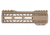TRYBE Defense AR-15 M-LOK 7in Extra Lightweight Handguard w/ Cut-Away Rail, Flat Dark Earth, 7 Inch, HDG7CR-FDE