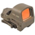 Holosun HS510C 1x, Open Reflex Sight, Red 2 MOA dot 65 MOA Circle Reticle, Flat Dark Earth, HS510C-FDE-R
