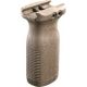 Magpul MOE RVG Rail Vertical Grip, Fits Picatinny, Polymer, Flat Dark Earth MAG412FDE