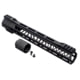 TRYBE Defense AR-15 M-LOK 12in Extra Lightweight Handguard w/ Cut Away Rail, Black, 12 Inch, HDG12CR-BL