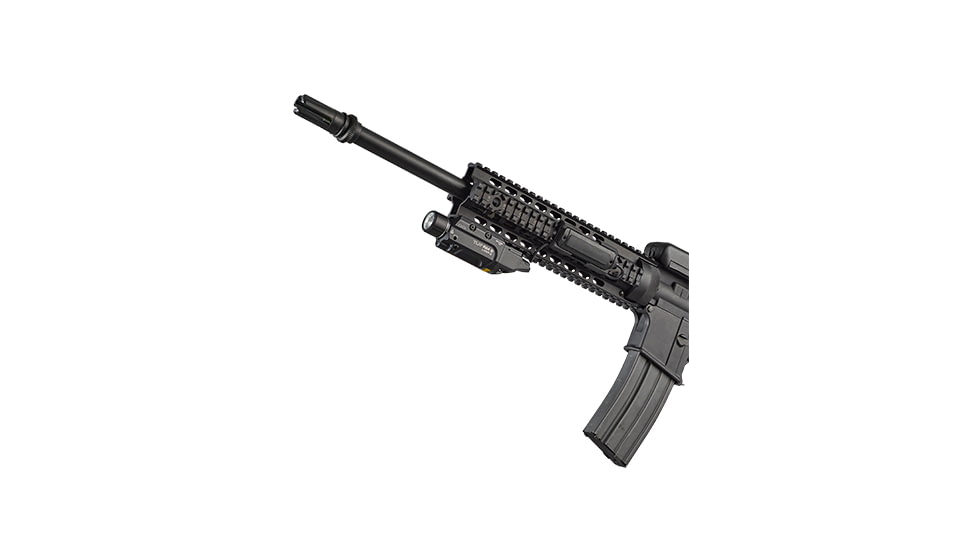 Streamlight TLR RM 2 Rail Mounted LED Tactical Lighting System w/Green Laser, CR123A, White, 1000 Lumens, Black, 69453