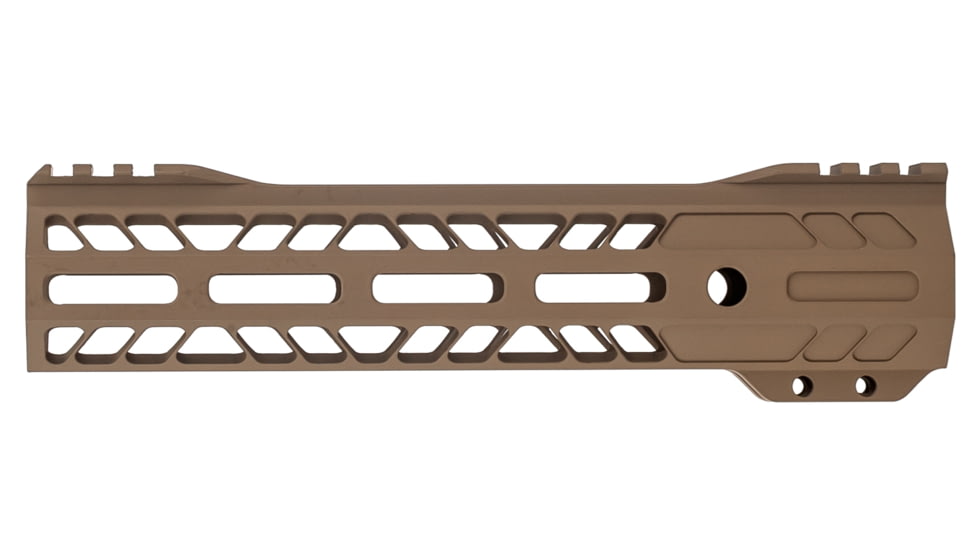 TRYBE Defense AR-15 M-LOK 9in Extra Lightweight Handguard w/ Cut-Away Rail, Flat Dark Earth, 9 Inch, HDG9CR-FDE