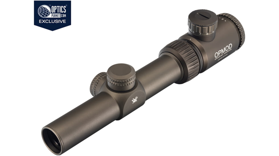 Vortex OPMOD Crossfire II Rifle Scope, 1-4x24mm, Second Focal Plane, V-Brite Reticle, FDE, CF2-31037-OP