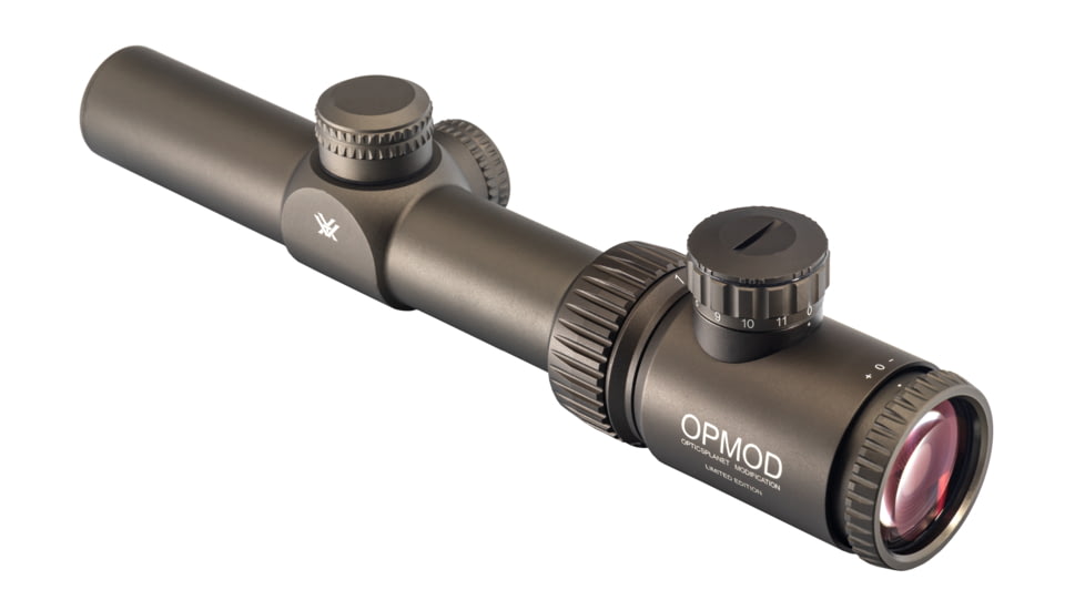 Vortex OPMOD Crossfire II Rifle Scope, 1-4x24mm, Second Focal Plane, V-Brite Reticle, FDE, CF2-31037-OP