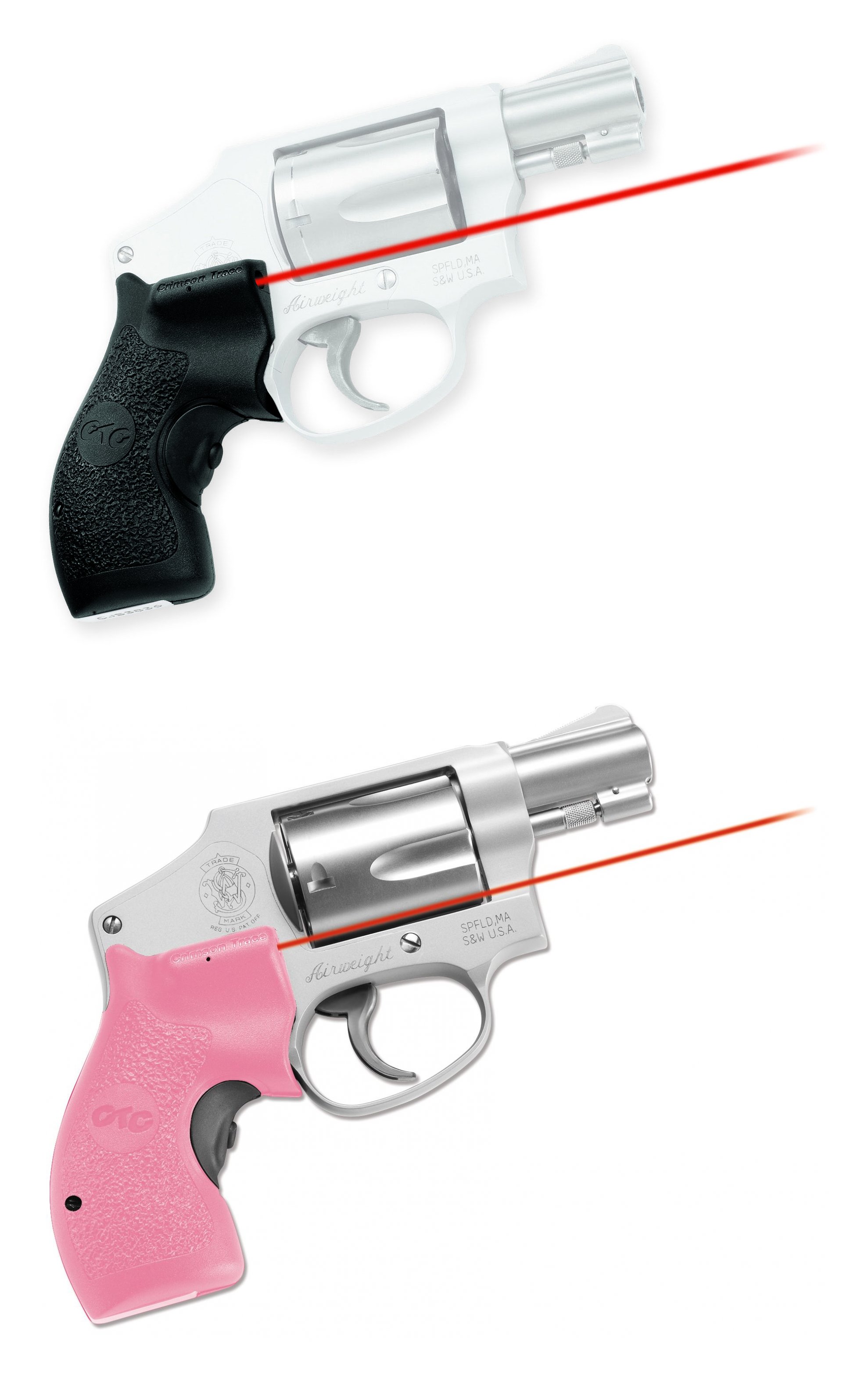 Crimson Trace Defender Laser Pistol Grip for S&W J-Frame FREE S&H 01-1870,  01-3480-1
